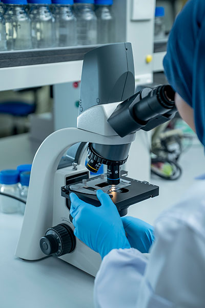 Quality control lab technician